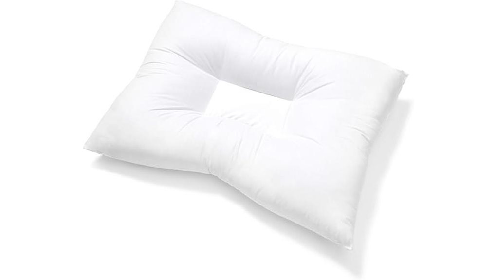 linear gravity pillow supports proper head posture