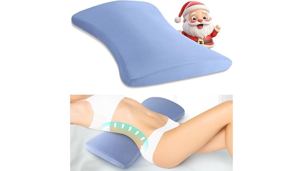 lumbar back sleep support pillow