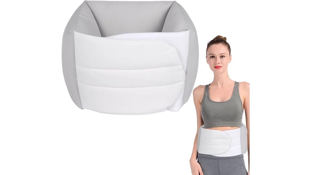 lumbar sleep pillow with wraparound