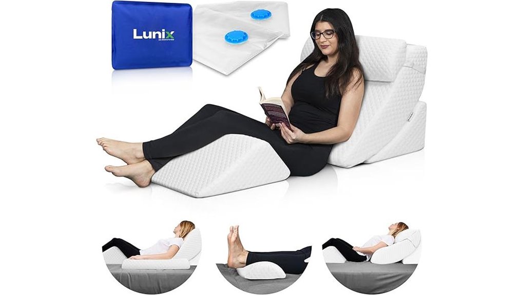 lunix lx5 shoulder pillow set