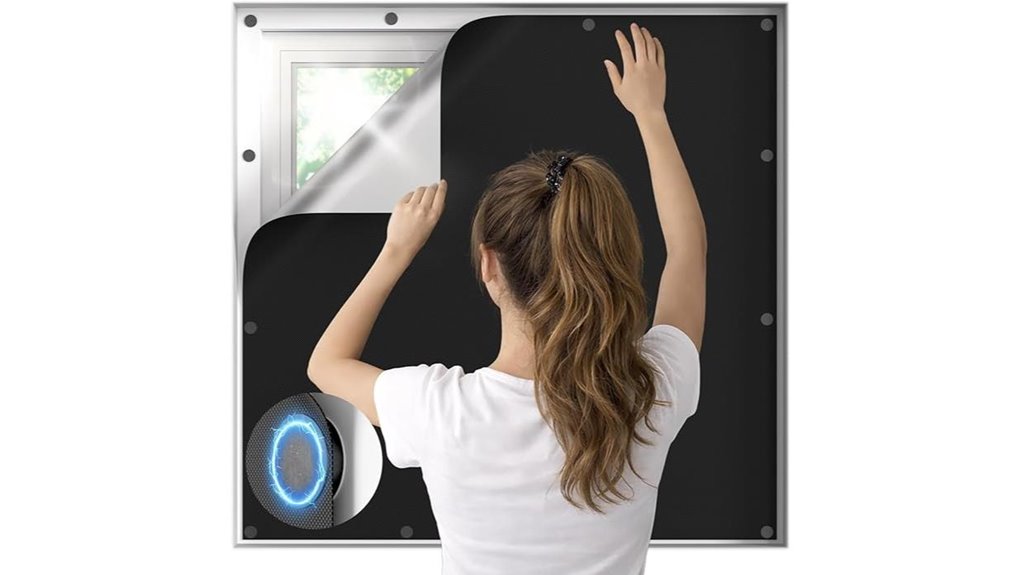 magnetic blackout window cover