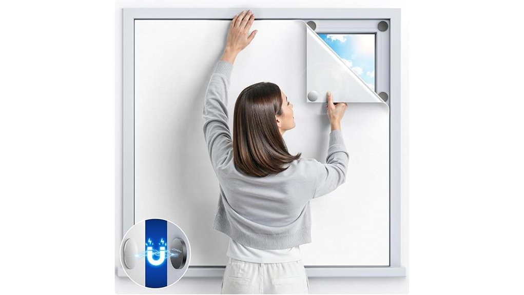 magnetic blackout window cover