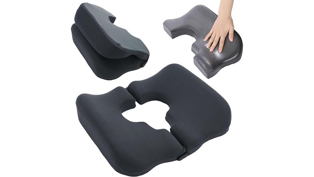memory foam bed cushion pillow