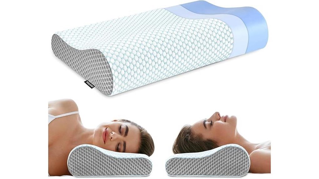 memory foam neck pillow pain relief