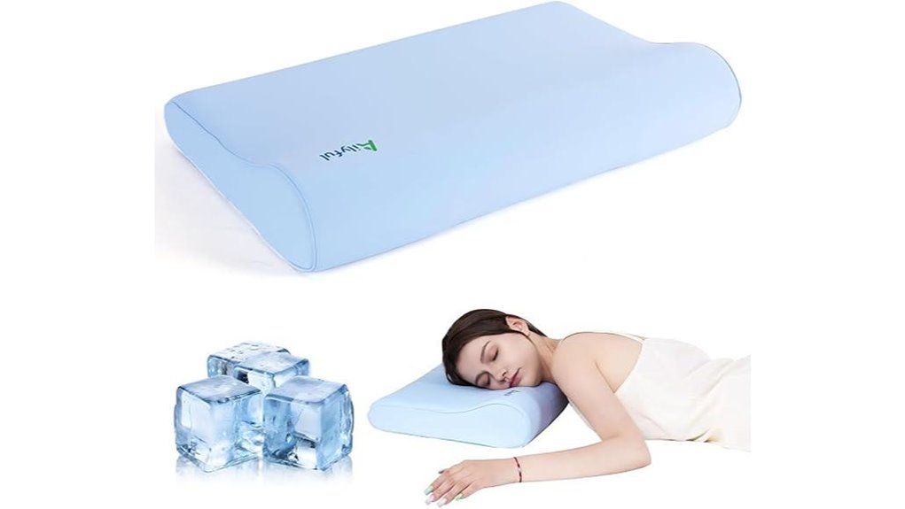 memory foam neck support pillow