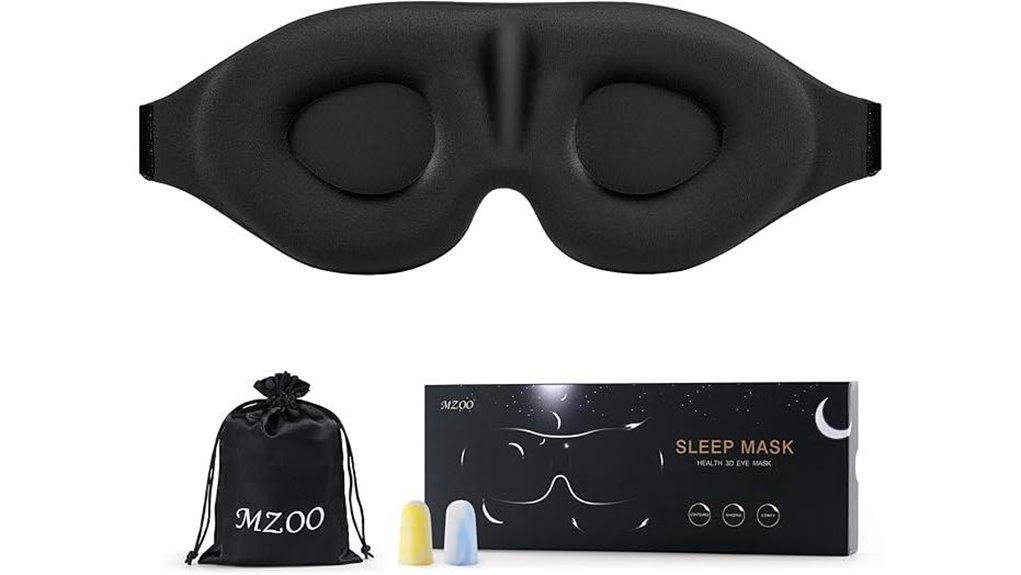 mzoo sleep mask for side sleepers