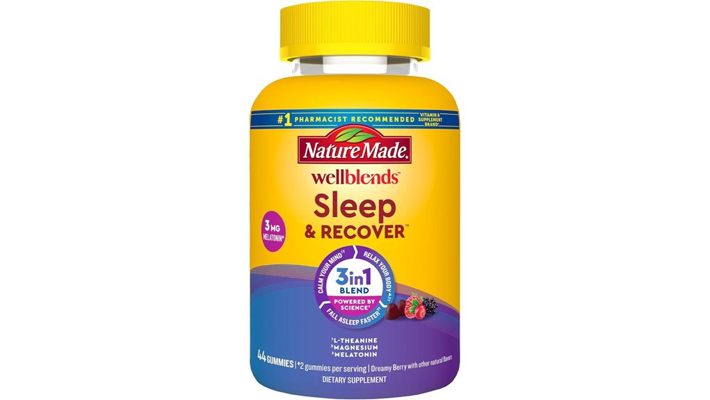 nature made sleep gummies with melatonin