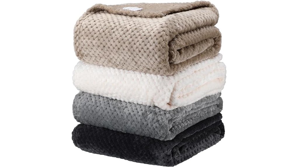 newwiee fleece throw blankets