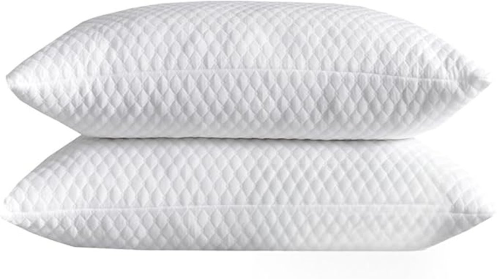 ntcoco shredded memory foam pillows
