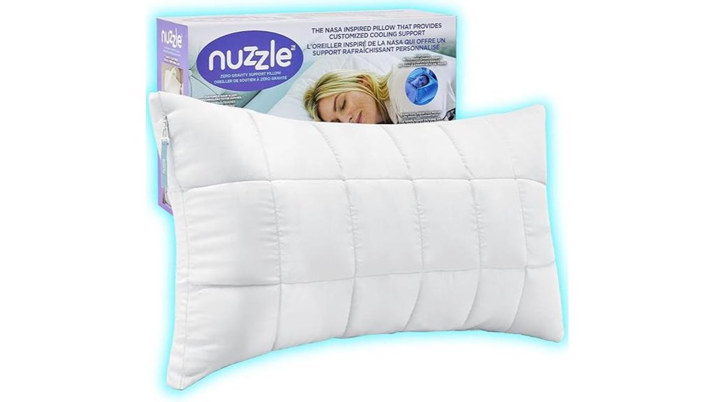 nuzzle adjustable pillow details