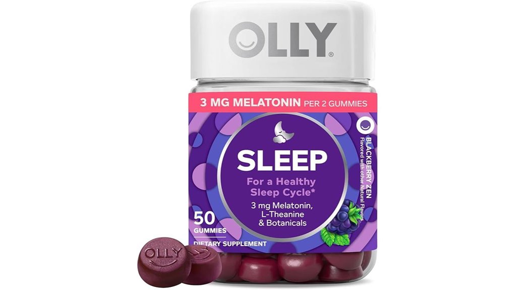 olly sleep gummy with melatonin