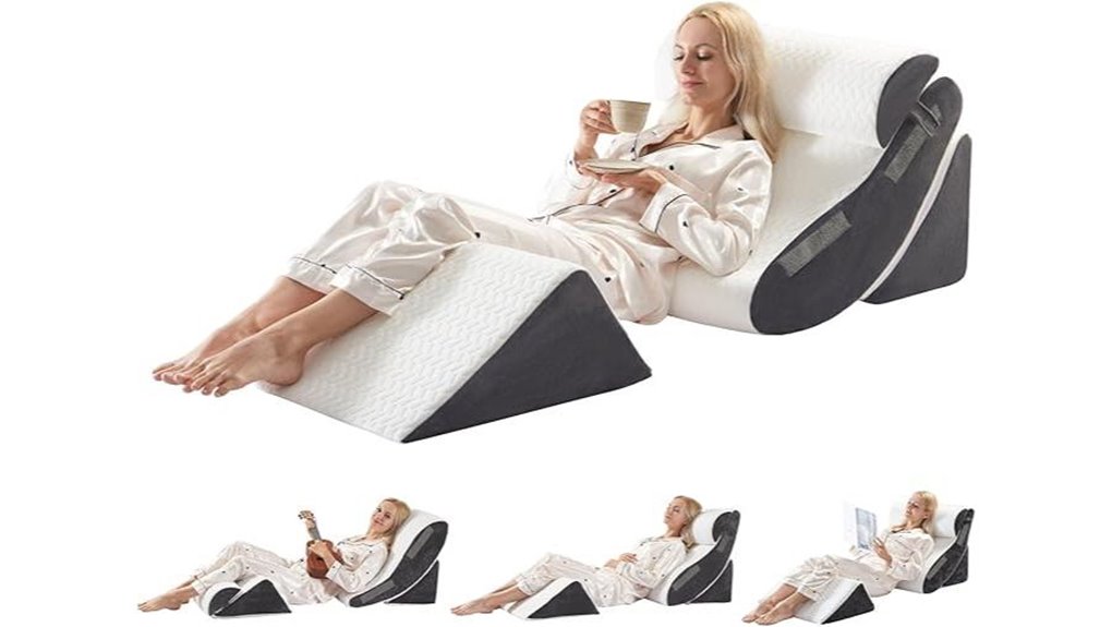 orthopedic wedge pillow set