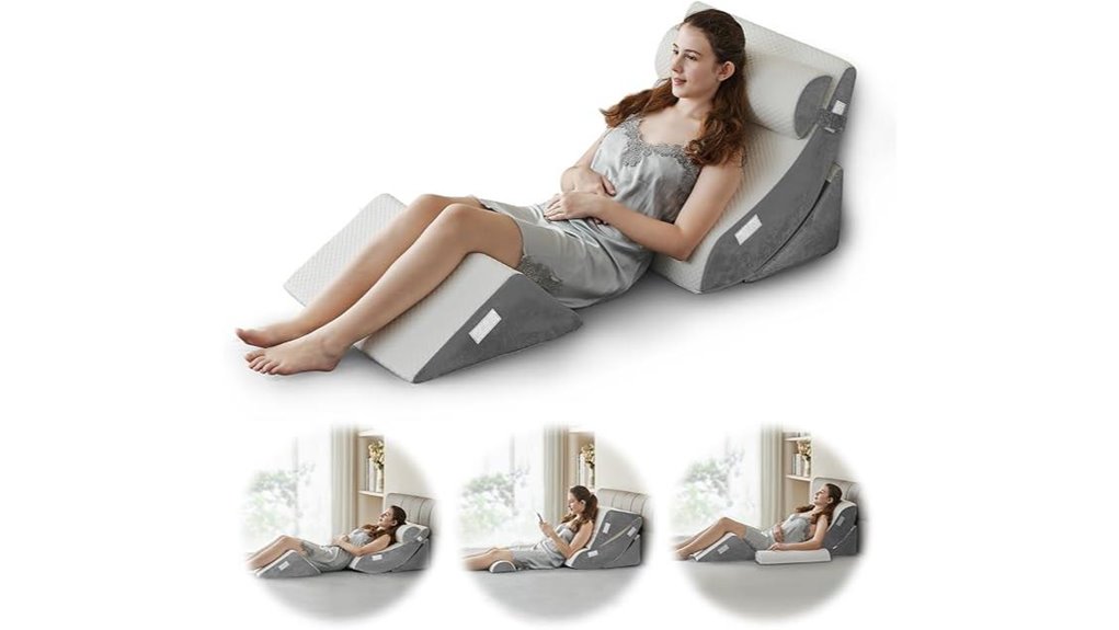 orthopedic wedge pillow set