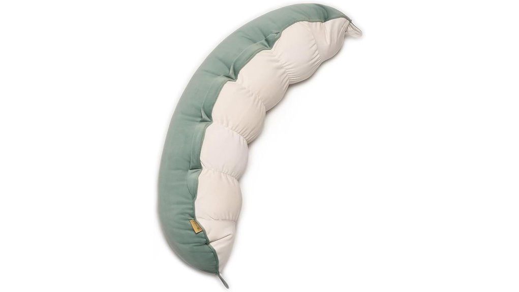peallow long round body pillow