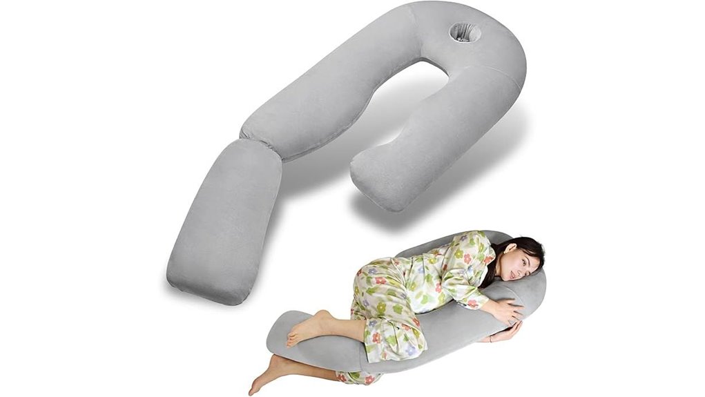 pozico u shaped full body pillow