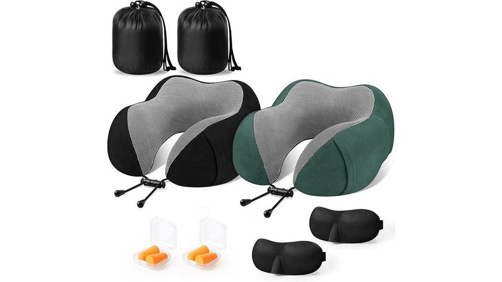 premium memory foam neck pillow