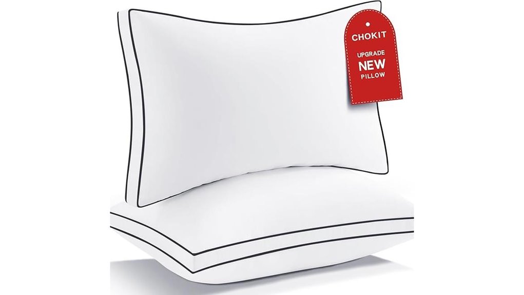 premium queen pillows 2 pack