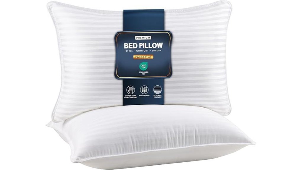 queen down alternative pillows 2