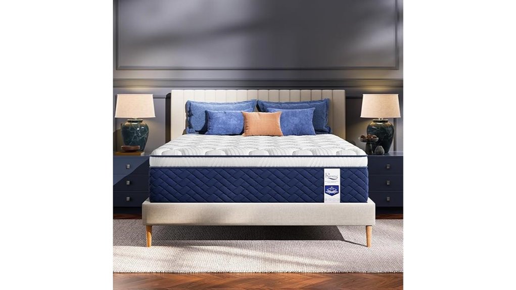 queen hybrid mattress 7 zone support 14