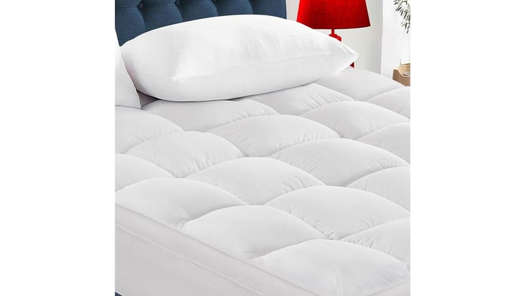 queen mattress topper with deep pocket