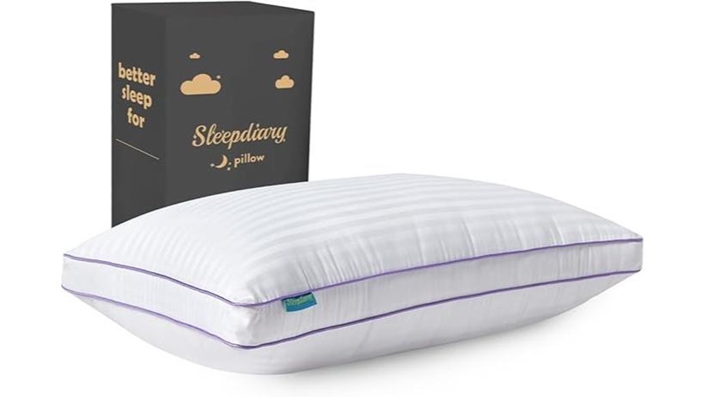 queen pillow sleep diary with zipper