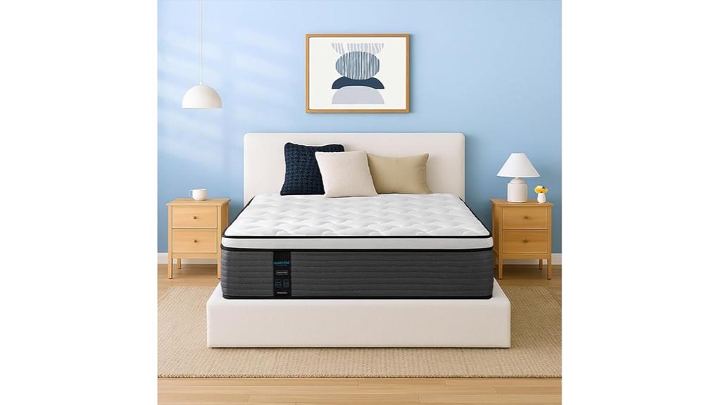 queen rose 12 hybrid mattress