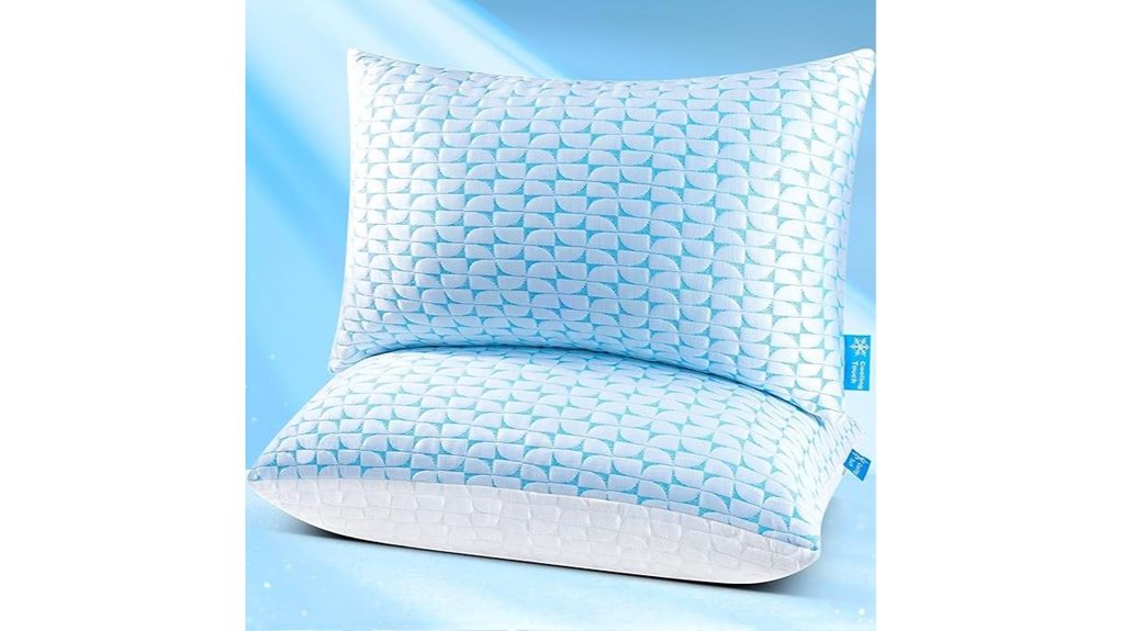qutool shredded memory foam pillows