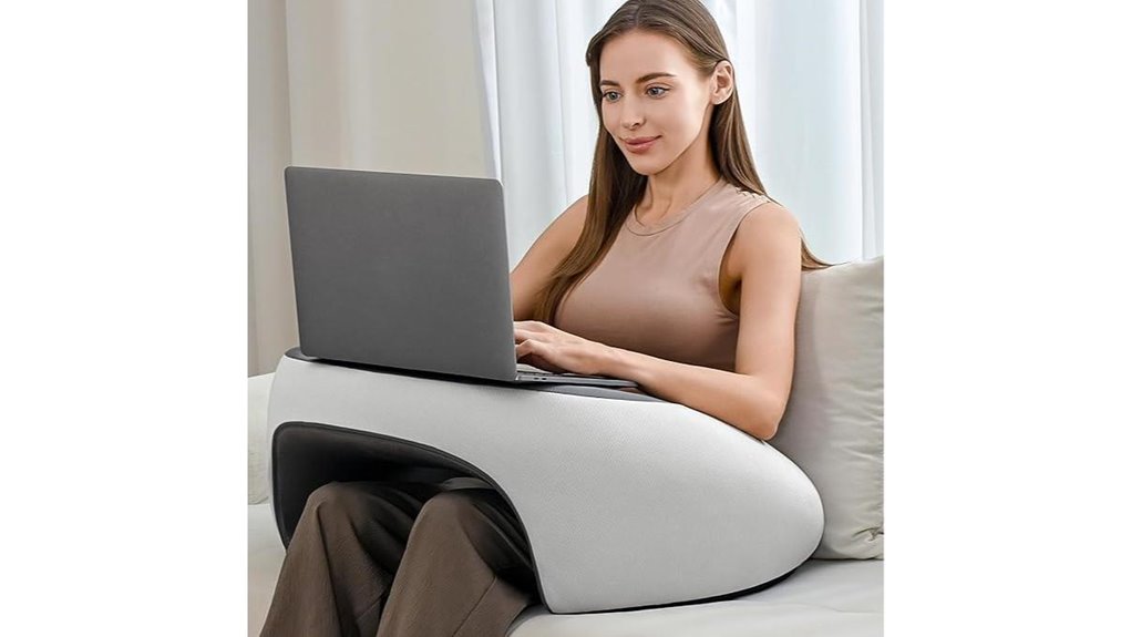 reading pillow lap desk for arm support