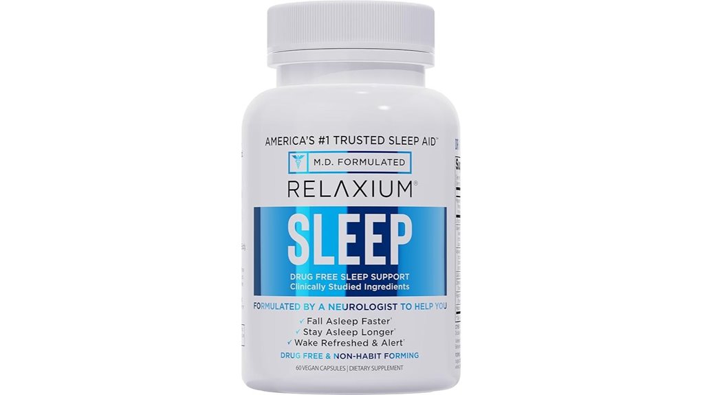 relaxium sleep aid capsules with melatonin