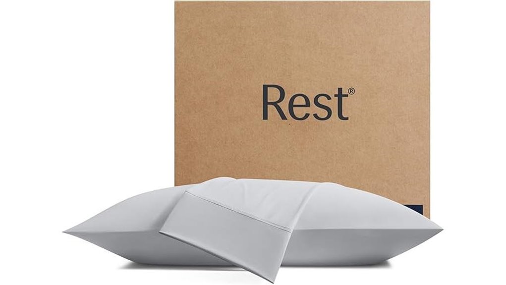 rest evercool silver infused pillowcase