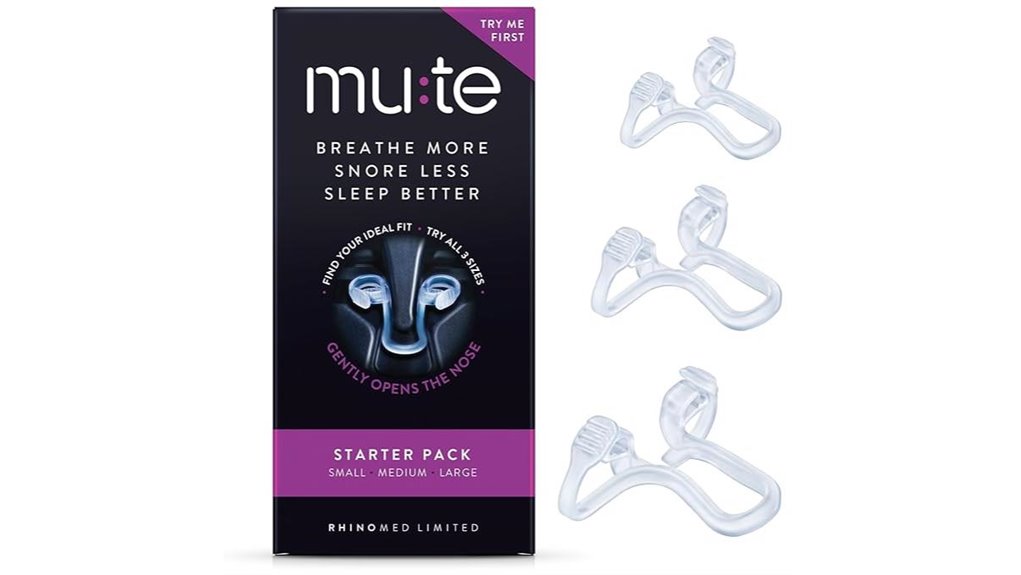 rhinomed mute nasal dilator starter pack