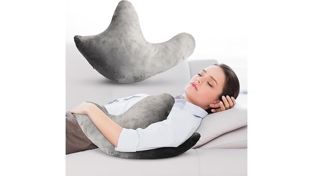 rotator cuff pillow gray