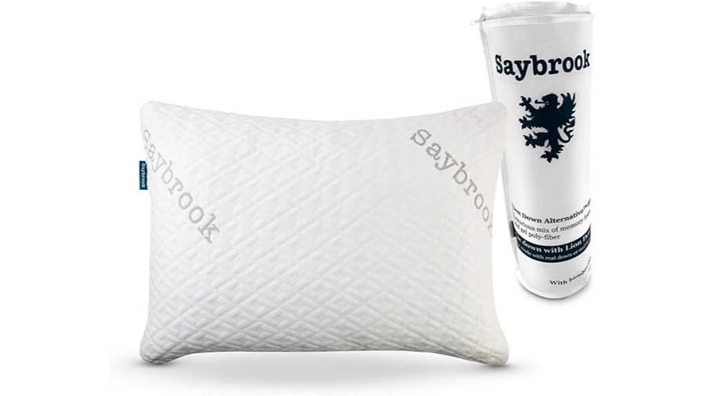 saybrook adjustable pillow description