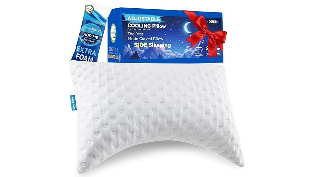 side sleeper pillow for neck support