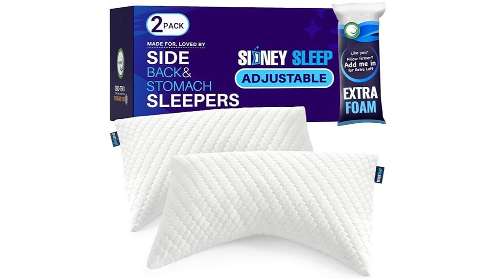 sidney pillows for sleepers