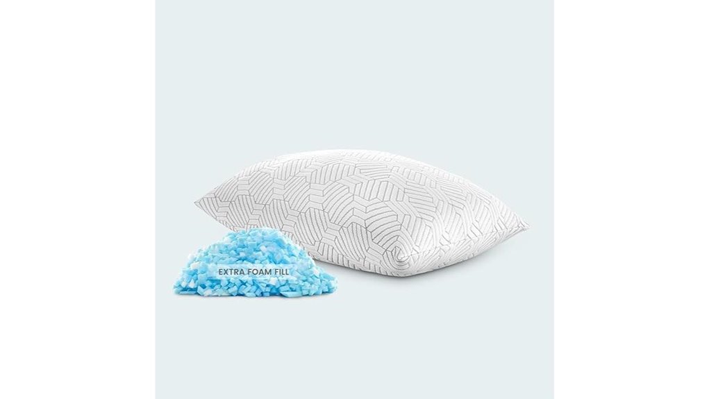 sleep zone queen pillow details