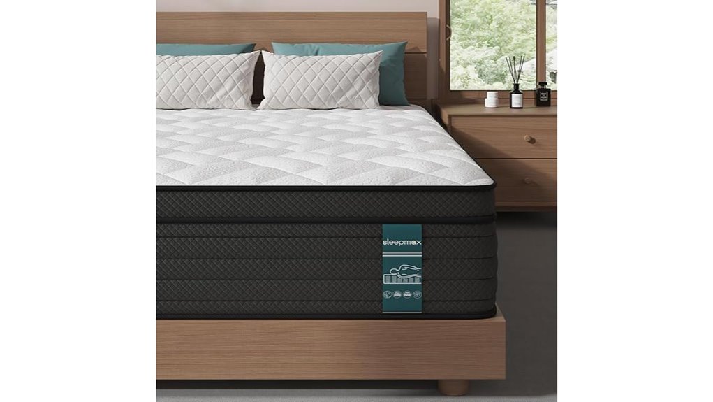 sleepmax 10 inch firm hybrid