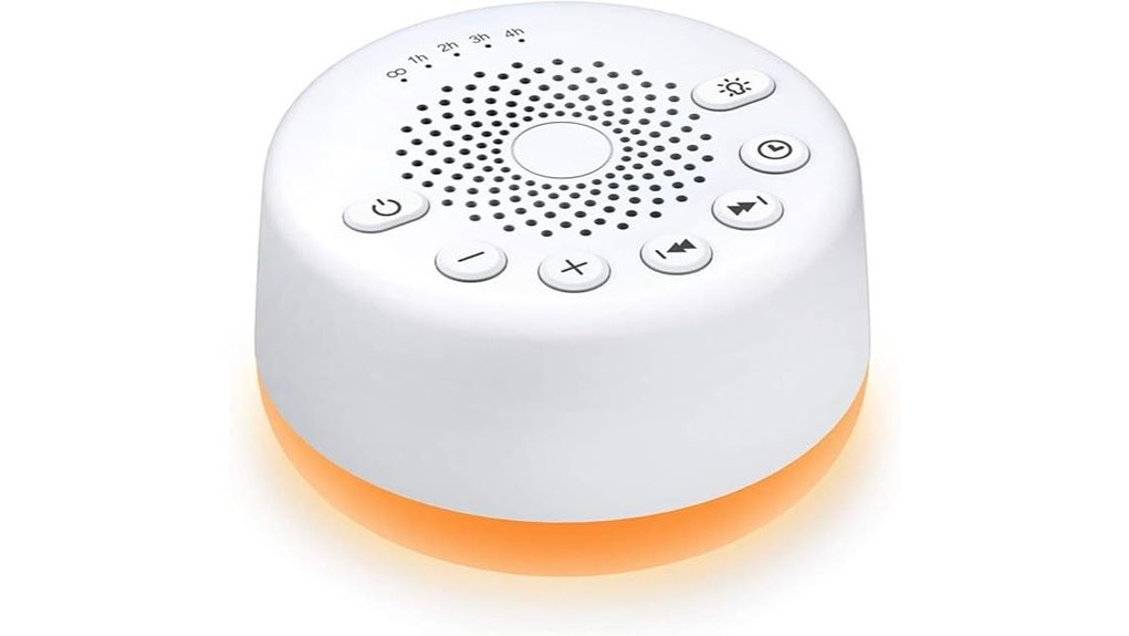 sound machine with 25 noises memory