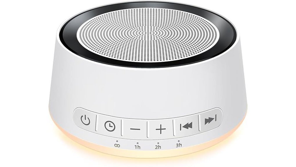 sound machine with night light