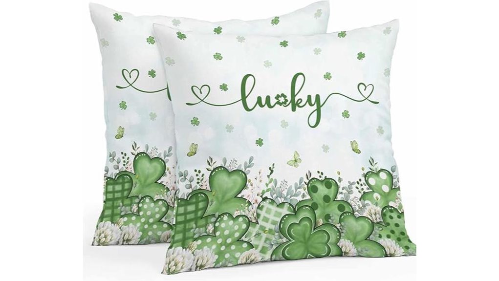 st patrick s pillow covers pack