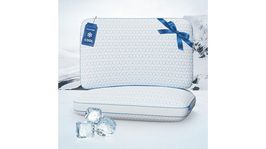 sweetnight cooling pillow pair