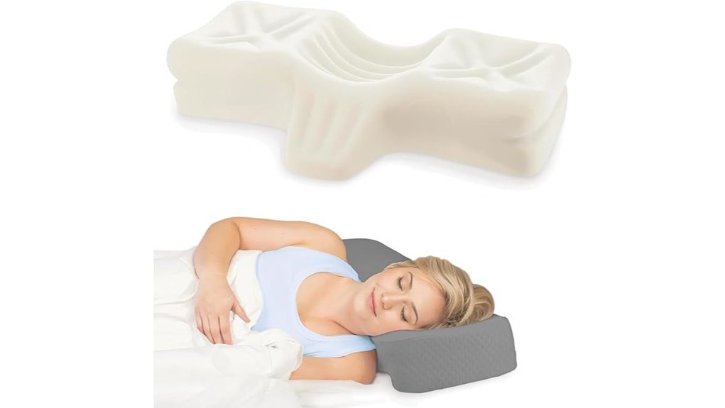 therapeutica cervical orthopedic foam pillow
