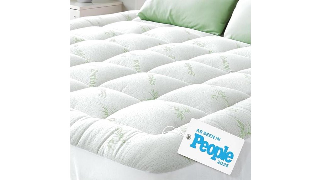 ultra soft bamboo mattress topper