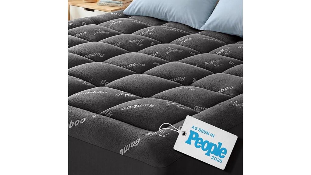 ultra soft bamboo mattress topper