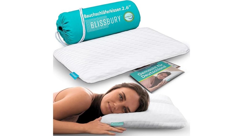 ultra thin memory foam pillow