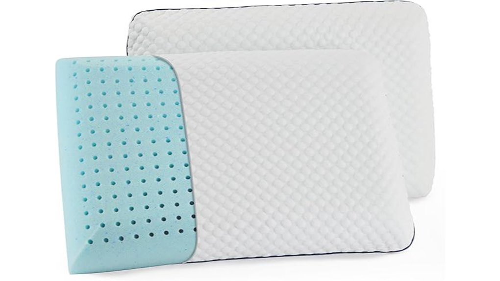 weekender gel memory foam pillow