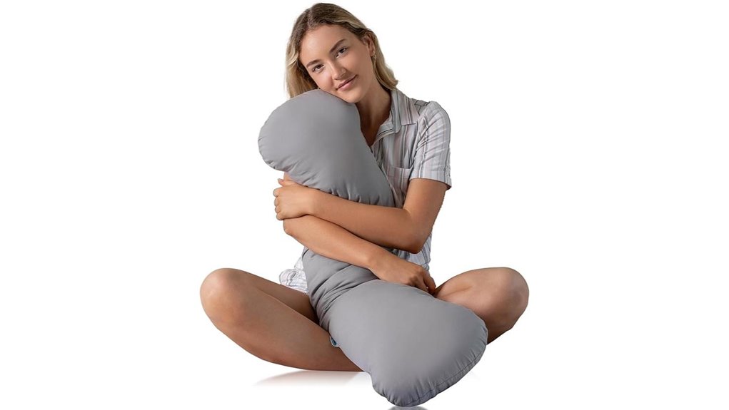 weighted body pillow 6 5lb deep sleep