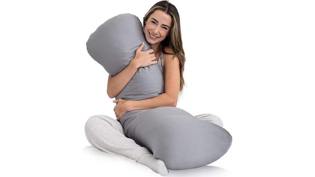 weighted body pillow for deeper sleep