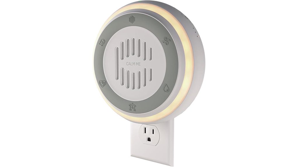 white noise machine with light