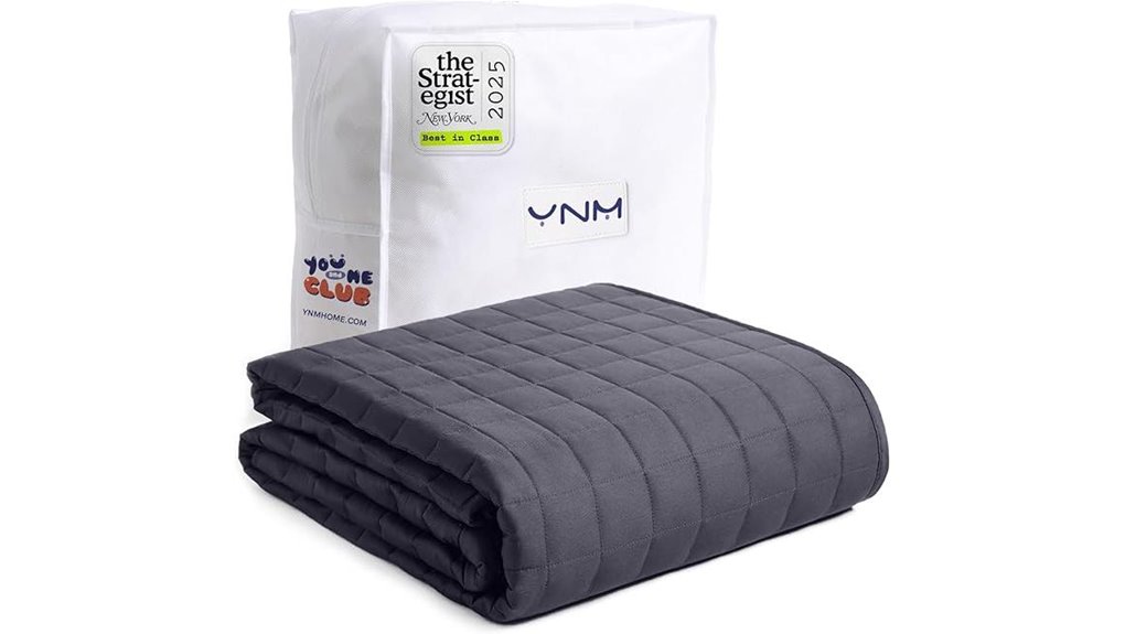 ynm weighted blanket dimensions 15lbs